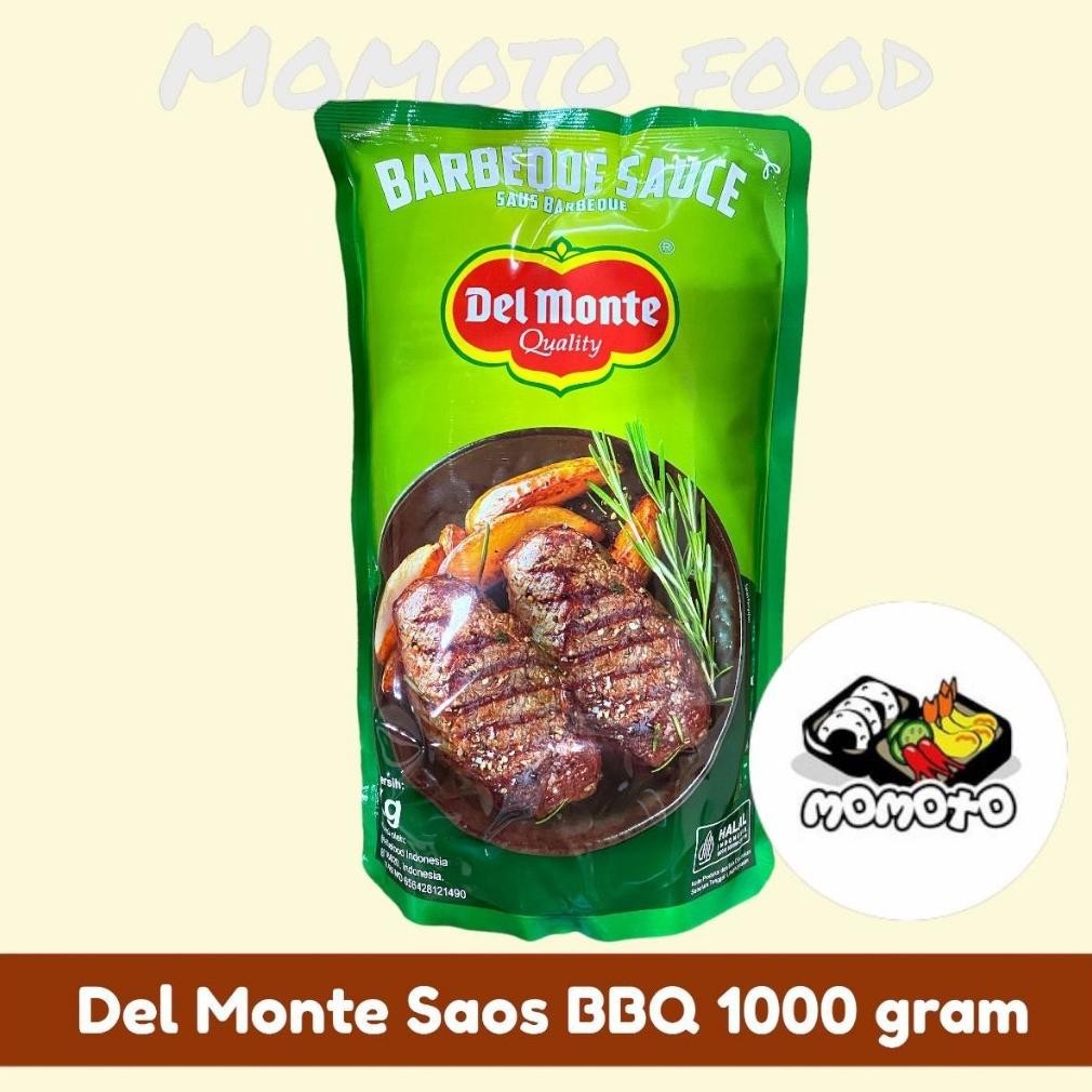 

TR21 Delmonte Saus Barbeque 1000 gram del monte BBQ 1 kg Murah