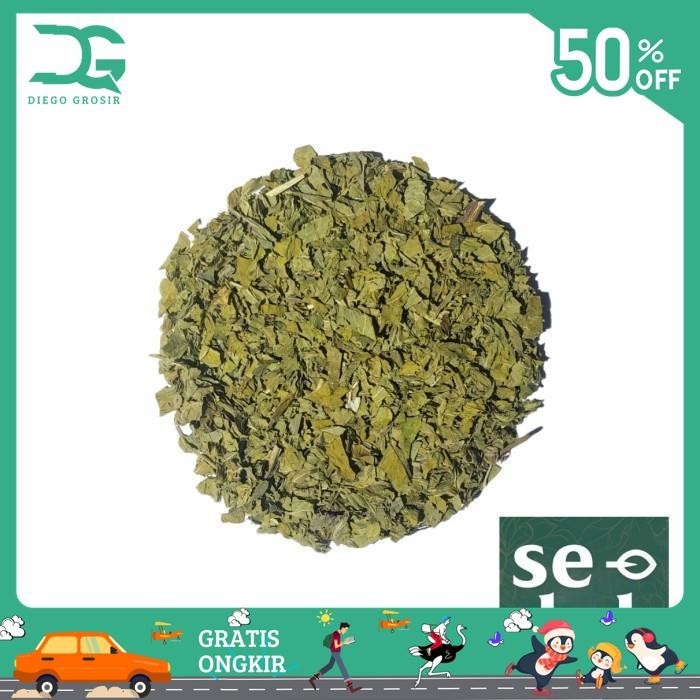 

TEH PEPPERMINT SERPIH MURNI/ DRIED PURE PEPPERMINT FLAKES TEA 250 GRAM PRODUK TERBAIK