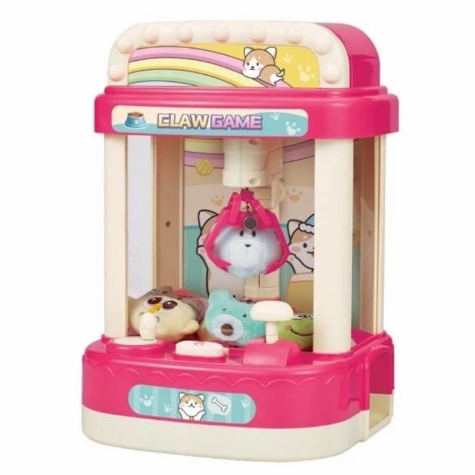 Mainan Mesin Capit Boneka/Mainan Claw Game/ Claw Machine /Mini