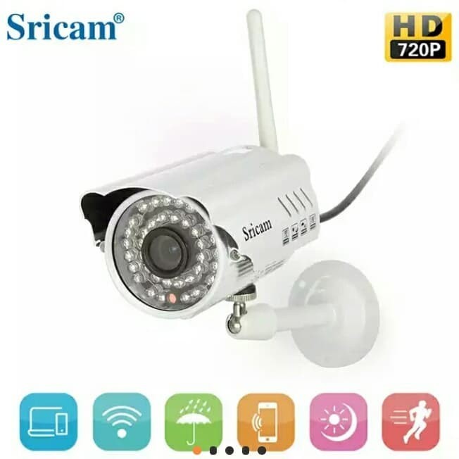 Wifi Outdoor ip Camera CCTV Waterproof Kamera RJ45 LAN Like Xiaomi