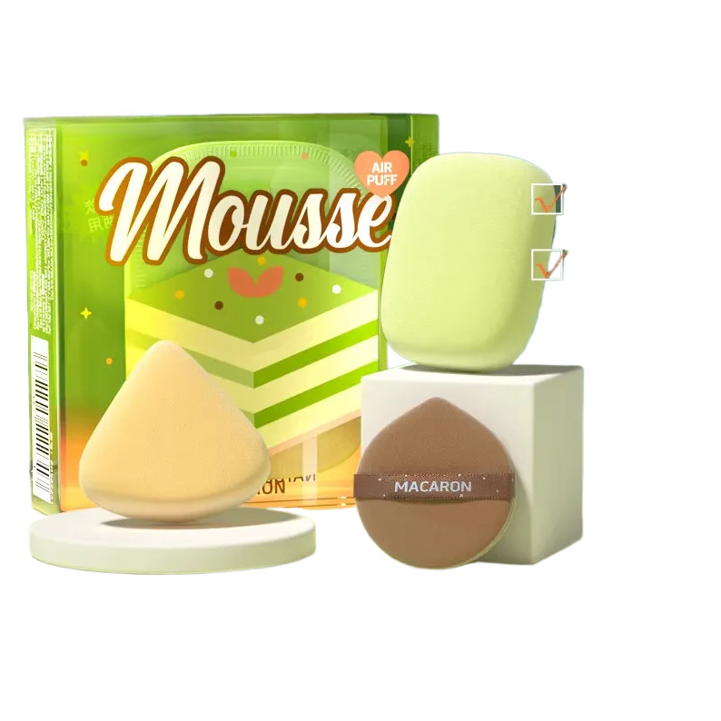 Plant Care Powder Puff Cushion Liquid Foundation Special Super Soft Makeup Triangle Cotton Candy