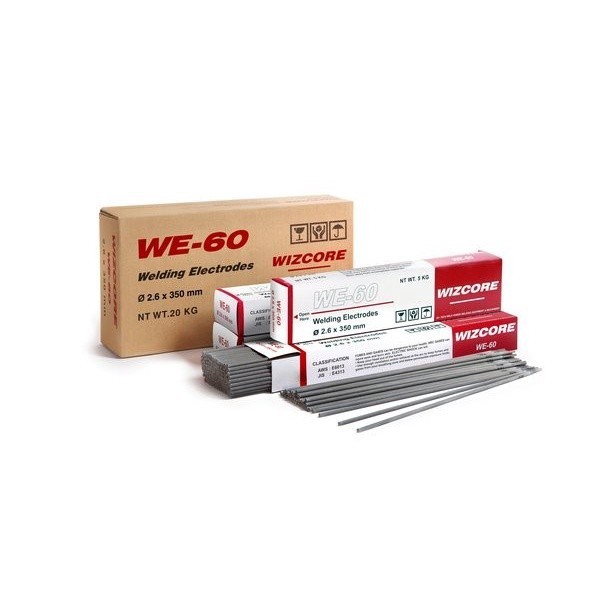 Kawat Las Besi E6013 2.6MM-2.6-MM Listrik Stick - WIZCORE WE60