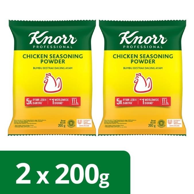

TERBARU KNORR CHICKEN SEASONING POWDER 200G TWIN PACK !!!!!