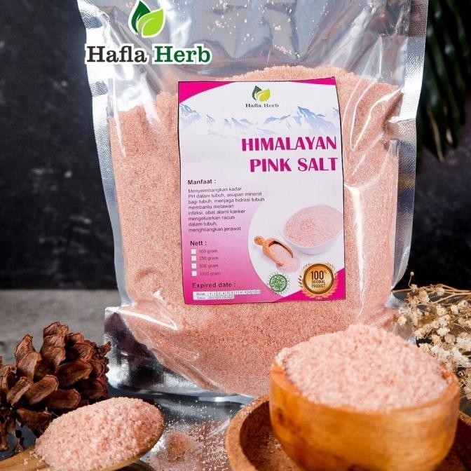 

NEW PRODUK GARAM HIMALAYA 1 KG ORIGINAL HIMALAYAN PINK SALT HIMSALT !!!!!