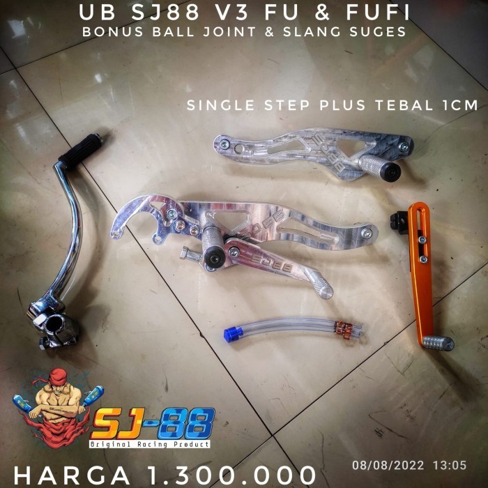 Underbone Satria Fu & Fufi Sj88 V3 Double Step Dural Tebal 1 Cm