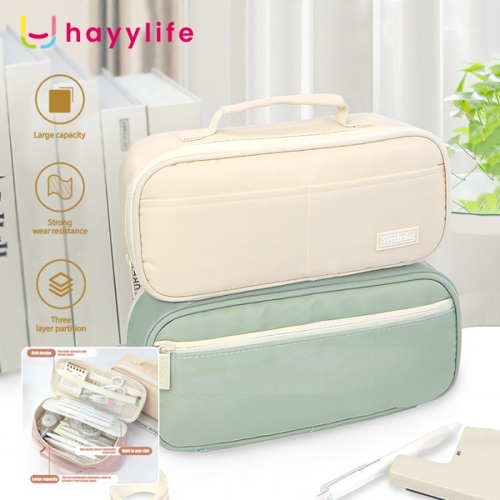 

HAYYLIFE TEMPAT PENSIL DENGAN RESLETING BESAR DAN BANYAK