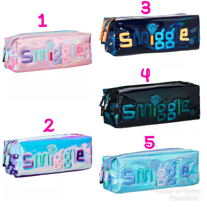 

SMIGGLE NOW YOU SEE ME TWIN ZIP PENCIL CASE - TEMPAT PENSIL SMIGGLE