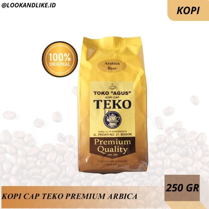

Kopi Bubuk Cap Teko "Toko Agus" Super Premium Arabica Base