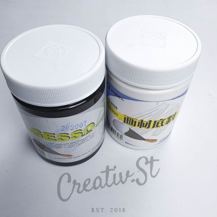 

MARIES GESSO WHITE / BLACK 500 ML