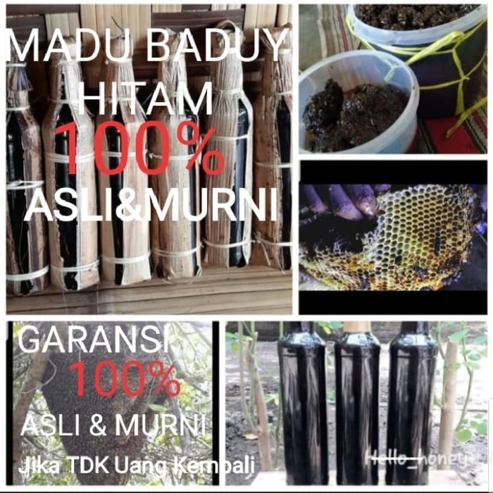 

Ready Madu Hitam (Pahit) Baduy ,100% Asli dan Murni