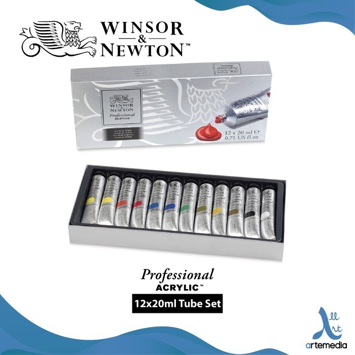 

CAT AKRILIK WINSOR & NEWTON PROFESSIONAL 12X20ML TUBE SET ACRYLIC