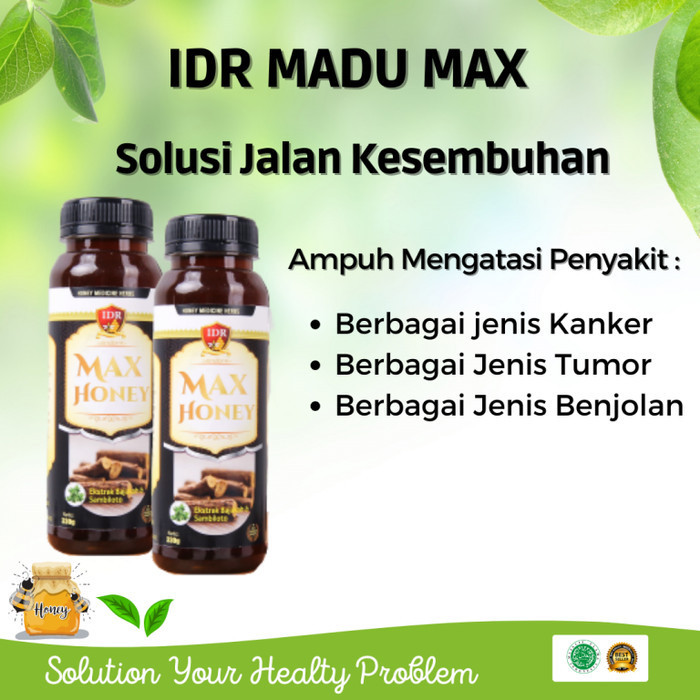 

Ready IDR Madu MAX untuk Benjolan, Tumor, dan kanker