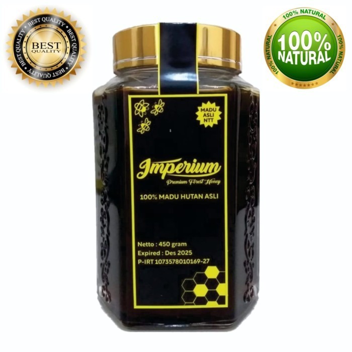 

IMPERIUM Madu Hitam Manis Hutan Asli 450g