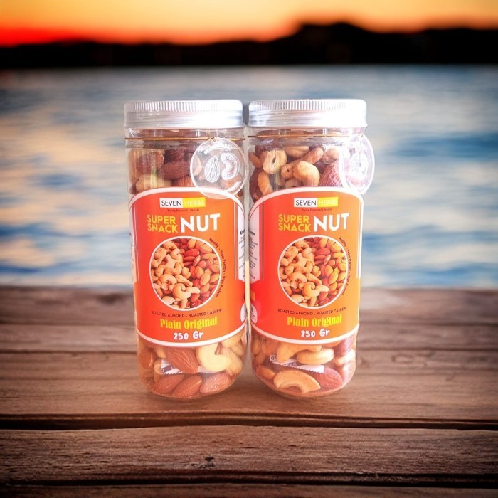 

(SEVEN HERBS SNACKS) Super Snack Nut Almond & Cashew Roasted