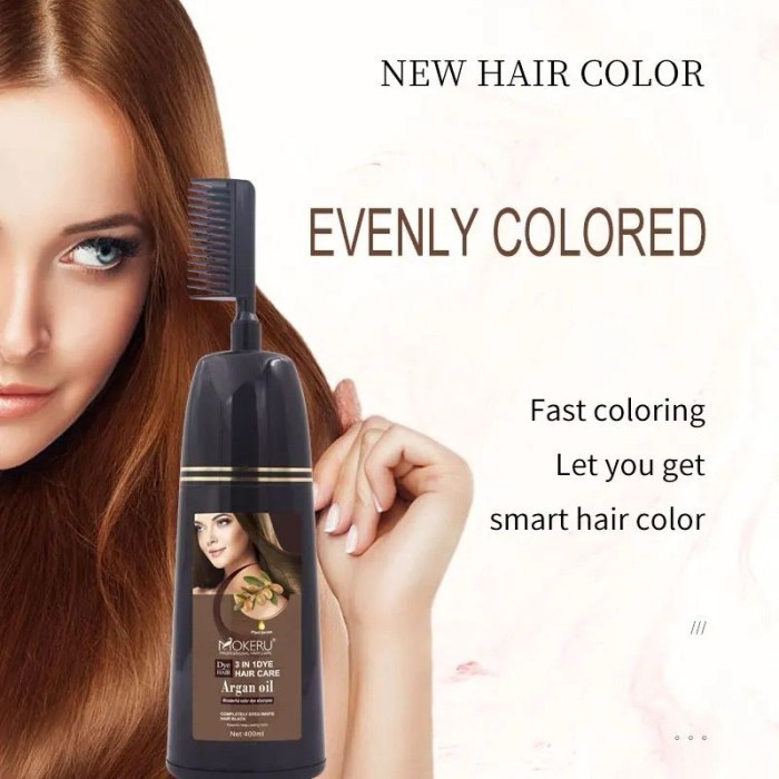 MOKERU SHAMPOO SEMIR HERBAL SISIR SHAMPOO UBAN PEWARNA RAMBUT