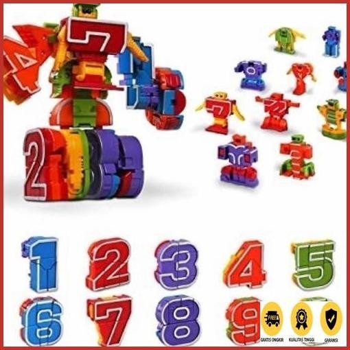 Hot Sale Mainan Robot Huruf Dinosaurus Abcd / Robot Huruf Gabung / Robot Robotan / Mainan Anak Murah