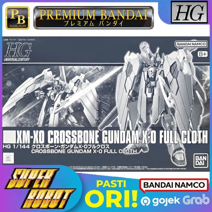 Diskon HG XM-X0 Crossbone Gundam X0 / X-0 Full Cloth P-BANDAI Limited