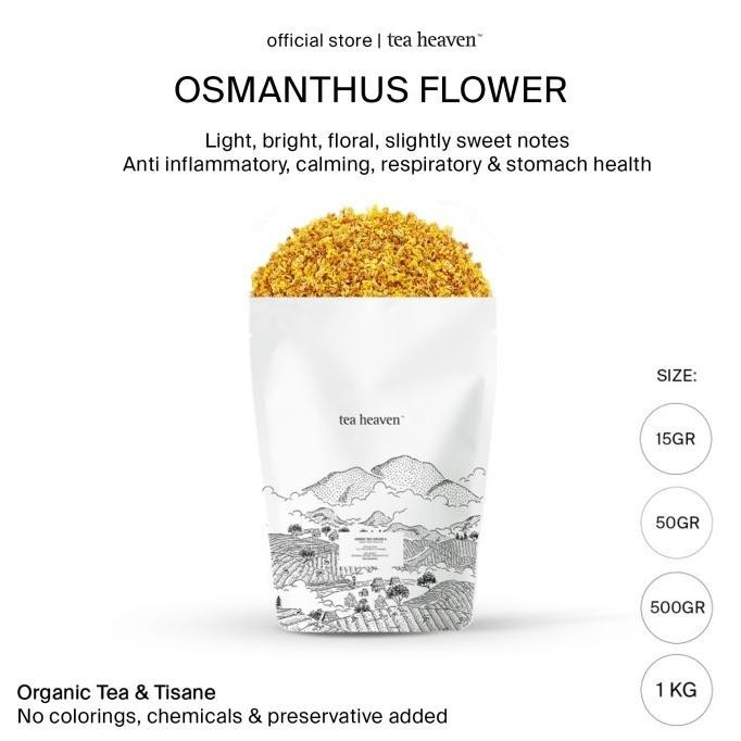 

Osmanthus Flower Tea Premium Grade Organic Tisane Teh Bunga Osmanthus GS