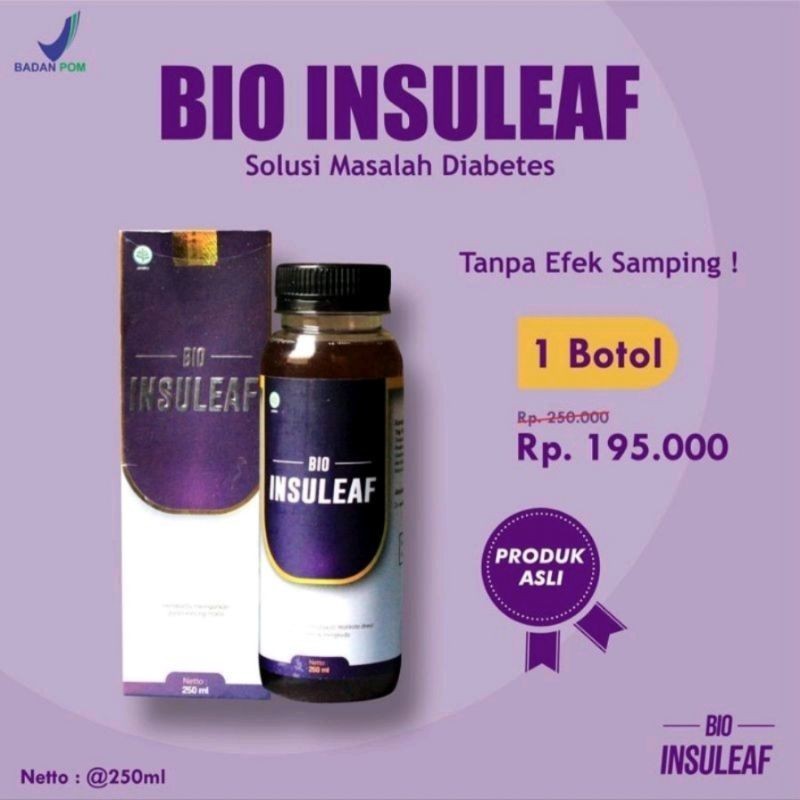 

bio insuleaf penumpas diabetes