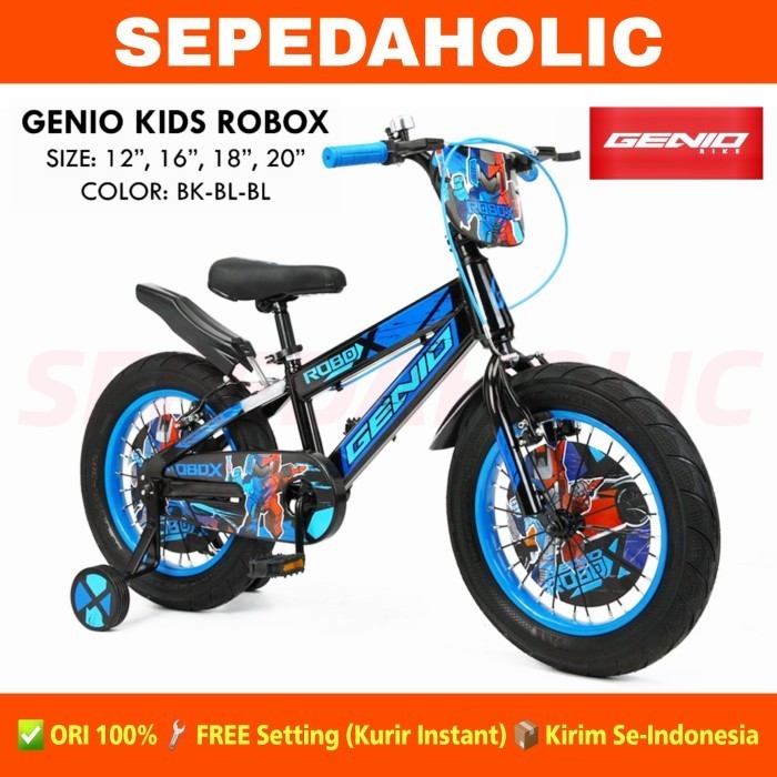Sepeda Anak Laki Bmx Genio Robox 12 16 18 20 Inch