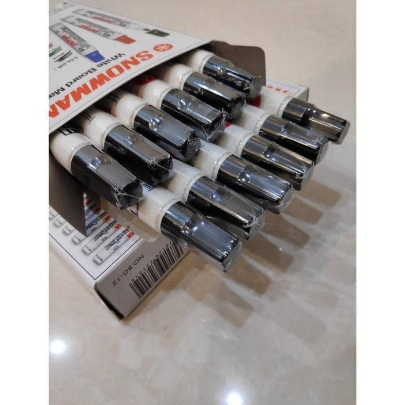 

Hemat Spidol Whiteboard / Papan Tulis Snowman Bg-12 Jpf-1015