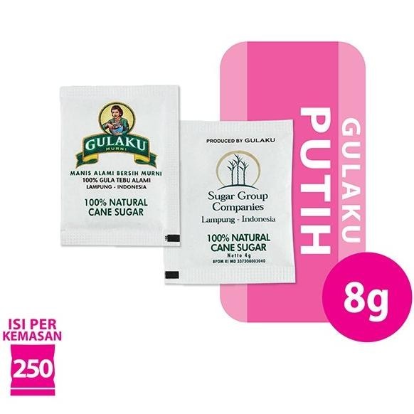

READY STOCK GULAKU SACHET 250 X 8 G !!!!!