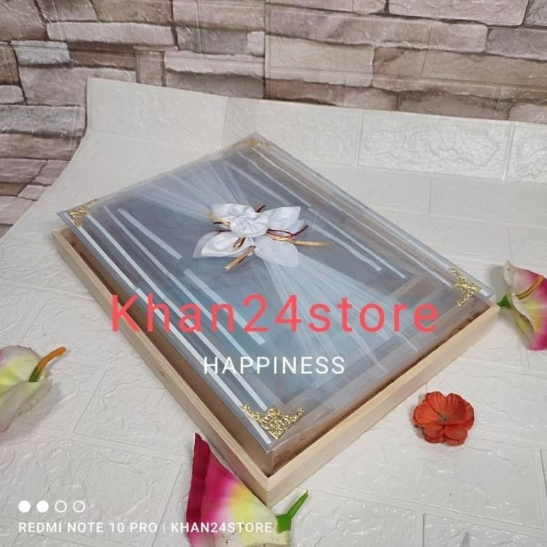 

BISA COD Promo Kotak Seserahan Nikah Isi 4 Kotak Kayu Jati Belanda Seserahan Pernikahan Dengan Tutup Mika gh-56