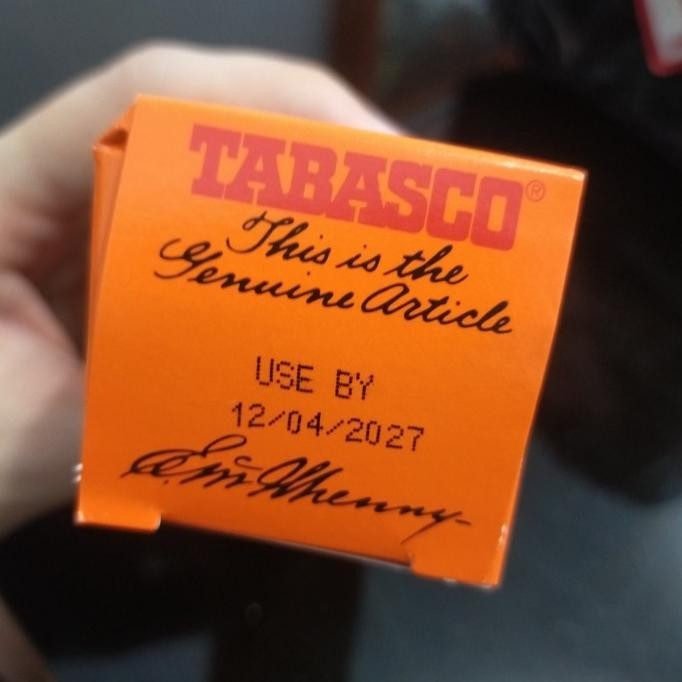 

NEW PRODUK TABASCO PEPPER SAUCE 60ML TOBASCO !!!!!