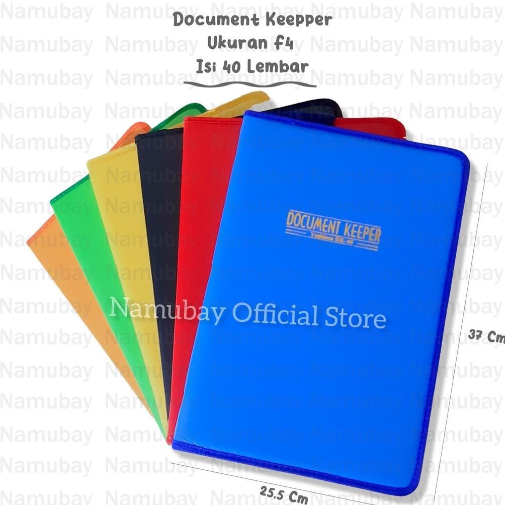 

OKK-1520 DOKUMEN KEEPER ISI 20,40,60 LEMBAR/DOKUMEN KEEPER RESLETING/MAP ANTI AIR/MAP DOKUMEN/CLEAR HOLDER/MAP SERTIFIKAT / document keeper resleting / document keeper bag / document keeper f4 / tempat dokumen / tempat berkas Sale