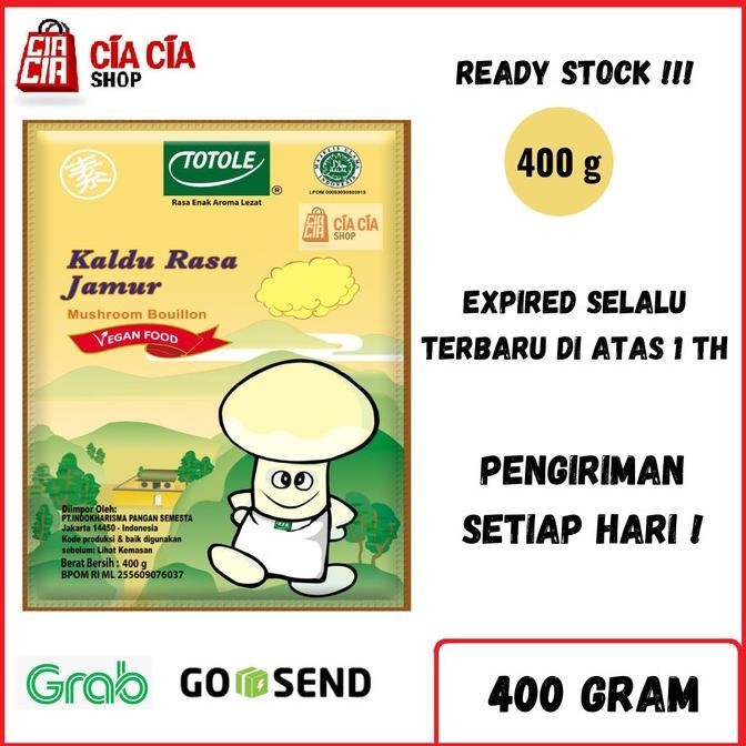 

BIG SALE TOTOLE KALDU JAMUR 400GR HALAL MUI BUMBU TOTOLE RASA JAMUR 400 GRAM !!!!!