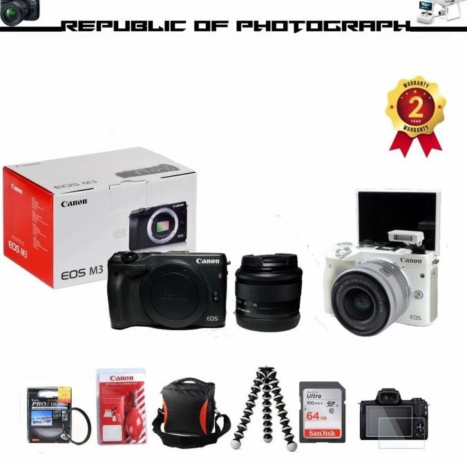 CANON EOS M3 KIT 15-45MM IS STM / KAMERA MIRRORLESS CANON EOS M3