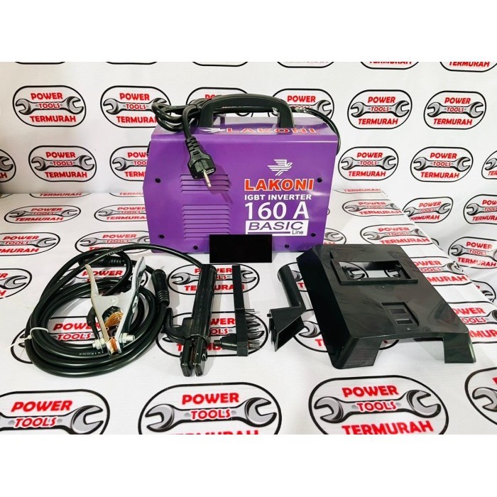 Inverter Las LAKONI Basic 162 IX 160A 900 watt Trafo Travo Mesin Las