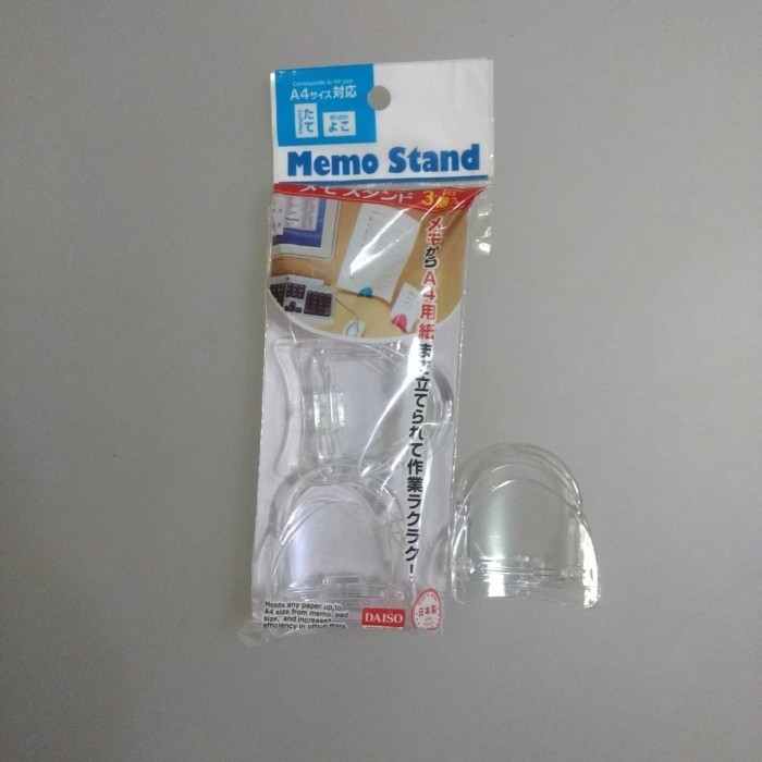 

DAISO memo stand isi 3 stand untuk memo