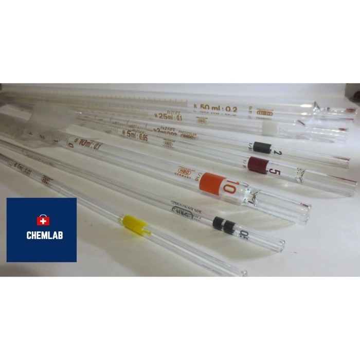 Measuring pipet 25 ml HBG / pipet ukur