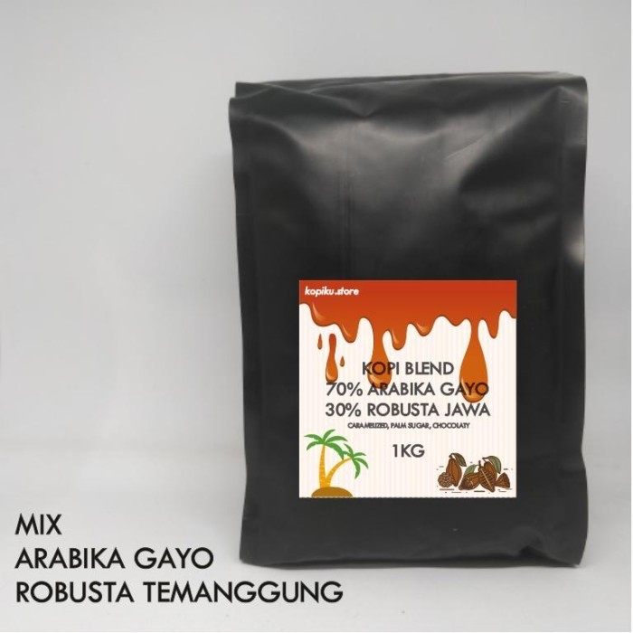 

Kopi Espresso Blend 70% Arabika 30% Robusta 1Kg - Biji / Bubuk
