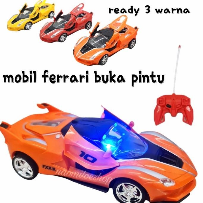 Mainan Mobil remote control mobil ferrari buka pintu RC ferrari