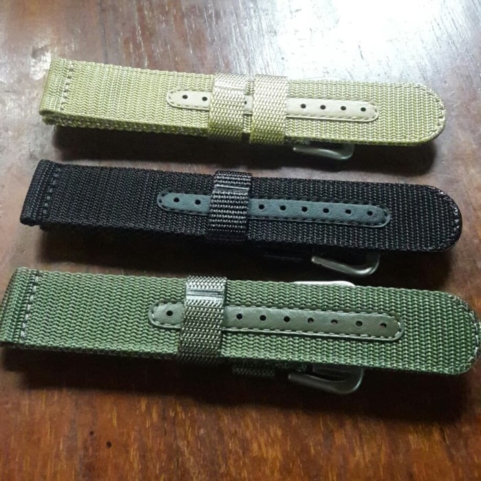 ORIGINAL TALI JAM TANGAN KANVAS SEIKO - 22MM RESTOCK