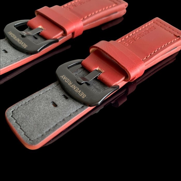 STRAP TALI JAM TANGAN SEVENFRIDAY MERAH MAROON 28MM HARGA SPESIAL