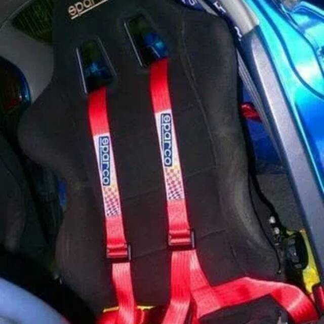 SAFETY BELT SEAT BELT SABUK PENGAMAN MOBIL RACING