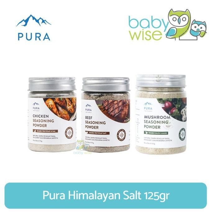 

Pura Seasoning with Himalayan Salt 100gr - Kaldu Anak Bayi MPASI TF