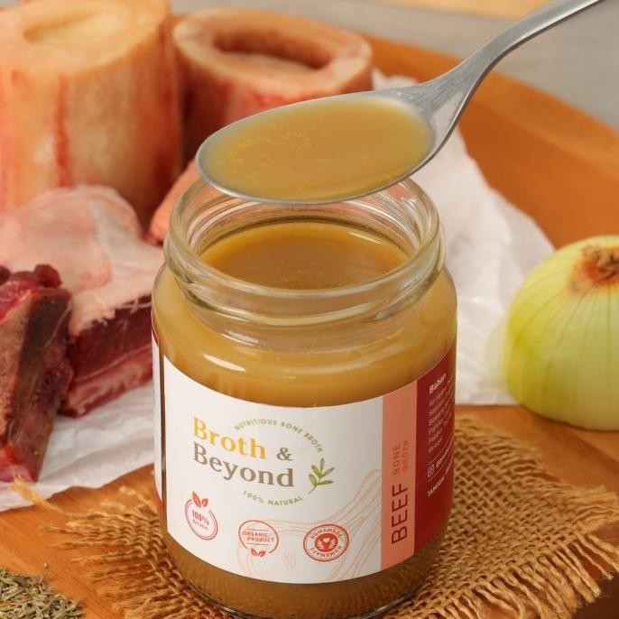 

ORGANIC GRASSFED BEEF BONE BROTH KALDU SAPI MPASI ORGANIK TF