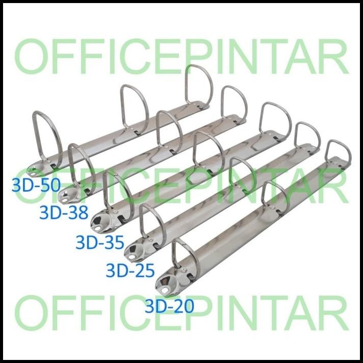 

TERBARU RING MEKANIK BINDER 3 LUBANG D A4 TINGGI 5CM 3D-50 PD264-3-50/26 !!!!