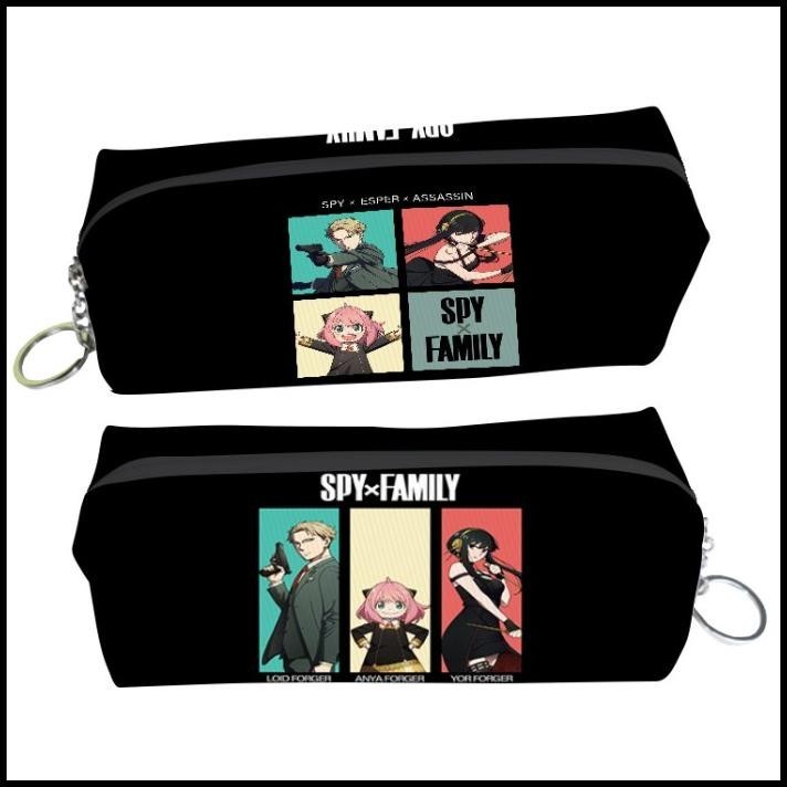 

TERMURAH PENSIL CASE / TEMPAT PENSIL SPY X FAMILY CHAIN CAW MAN DRAGON BALL !!!