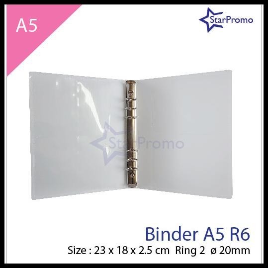 

TERBARU BINDER PLASTIK A5 6 LUBANG TERLARIS !!!