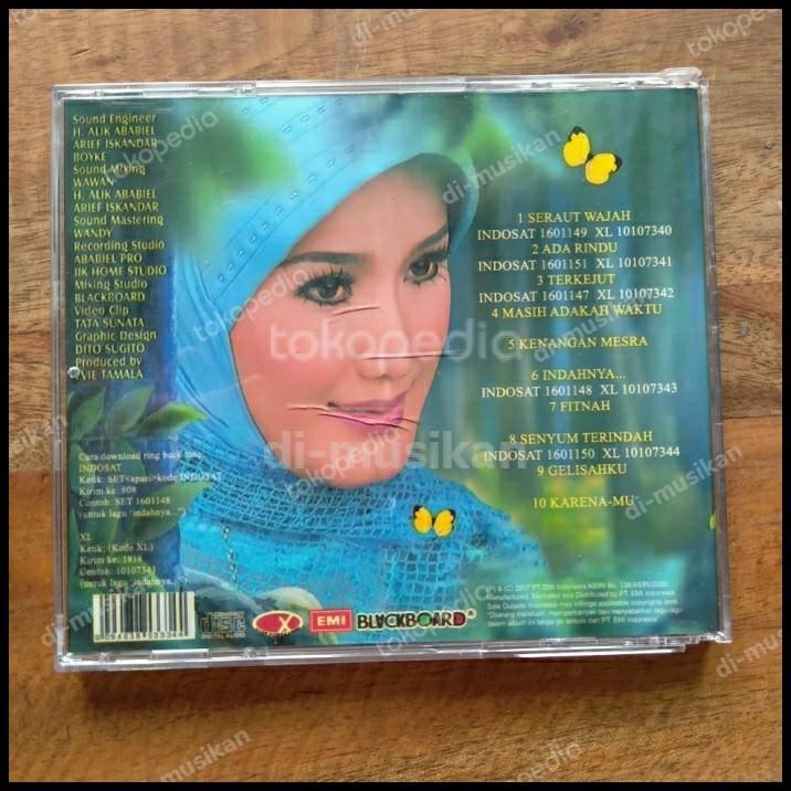 DISKON CD EVIE TAMALA / INDAHNYA / KONDISI SEGEL 