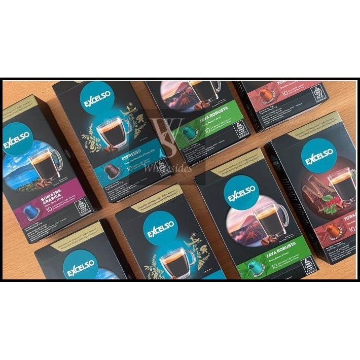 

BEST DEAL EXCELSO CAPSULE NESPRESSO JAVA ROBUSTA KOPI TORAJA KAPSUL ESPRESSO !!!!!!!