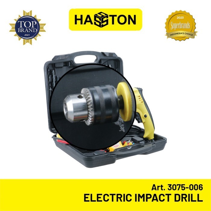 Hasston Bor Listrik 2 In 1 Set 13Mm / Electric Impact Drill (3075-006)