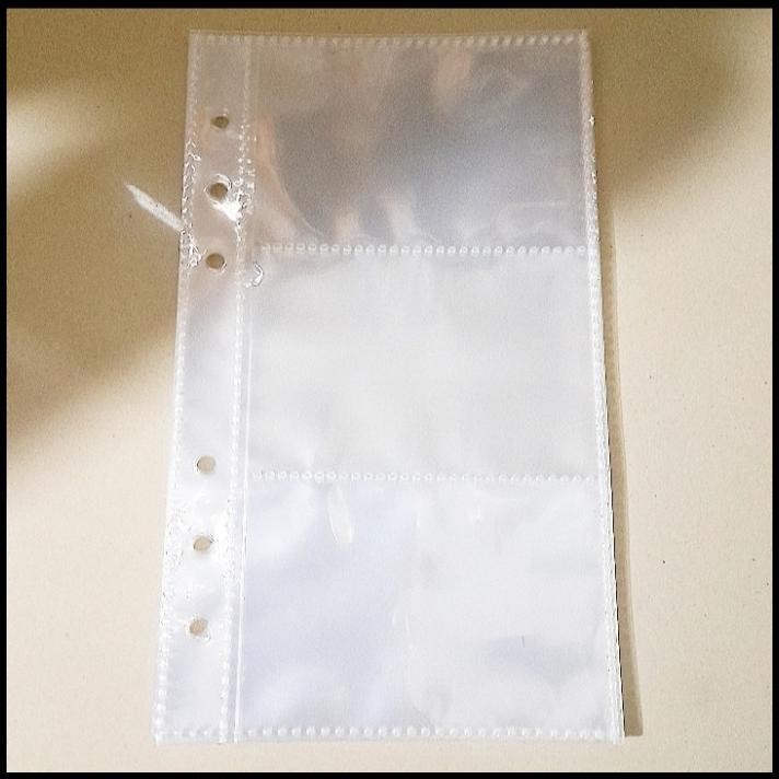 

HOT DEAL 3P REFILL.BINDER SLEEVE A6 6 RING / SLEEVE PHOTOCARD 3P !!!!!!!