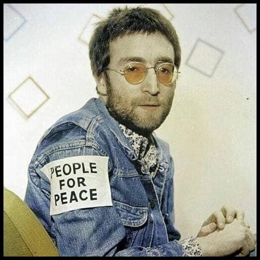 DISKON ARMBAND THE BEATLES "PEOPLE FOR PEACE"