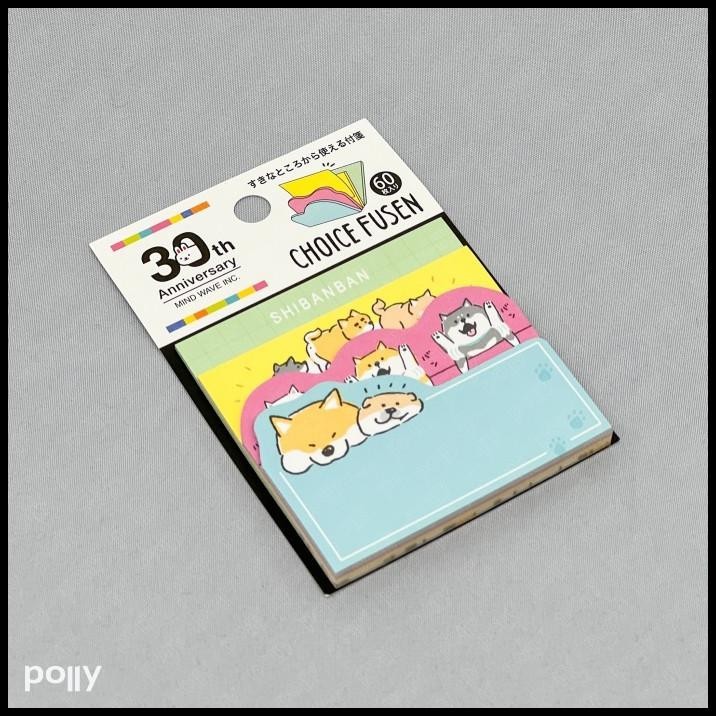 

BEST DEAL MIND WAVE 30TH ANNIVERSARY SHIBA STICKY NOTE !!!!